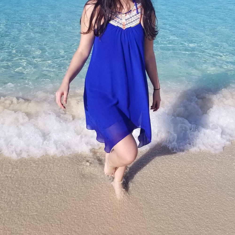 Stunning Royal Blue Dress - Picture 1 of 1